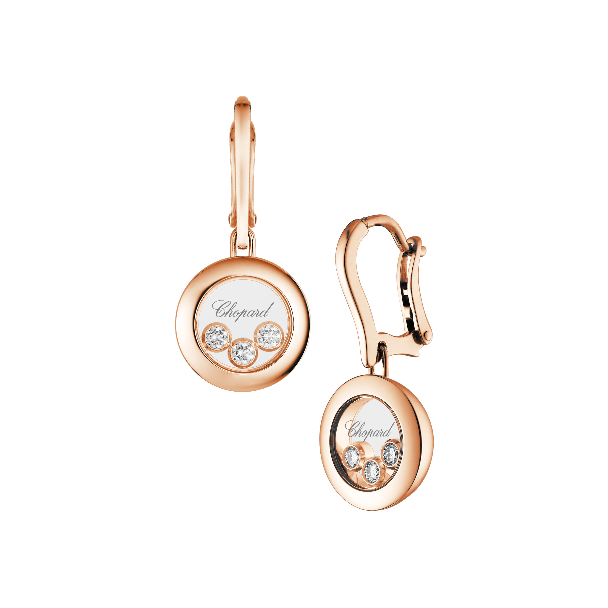 Náušnice Chopard Happy Diamonds Icon - 1