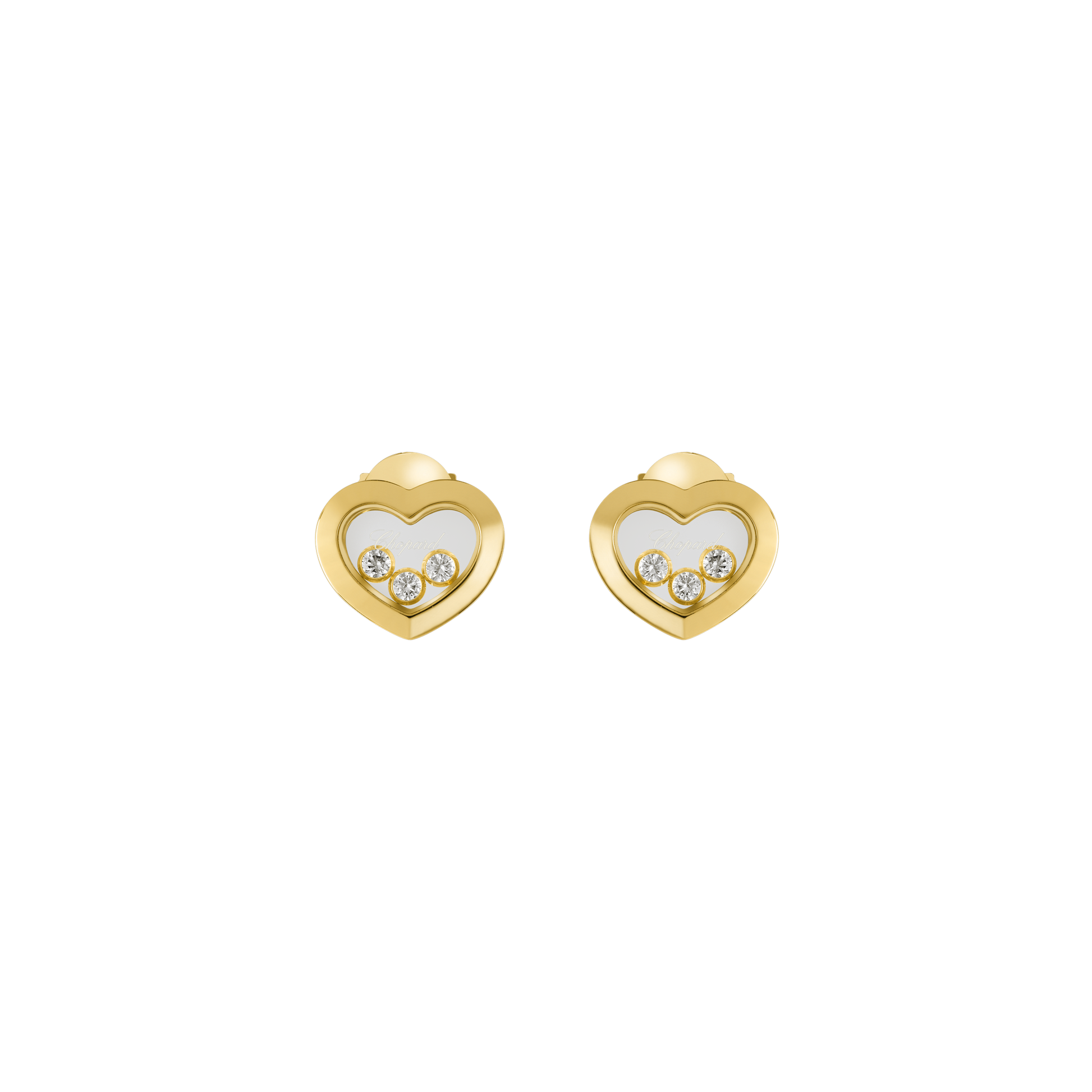 Náušnice Chopard Happy Diamonds Icon - 3