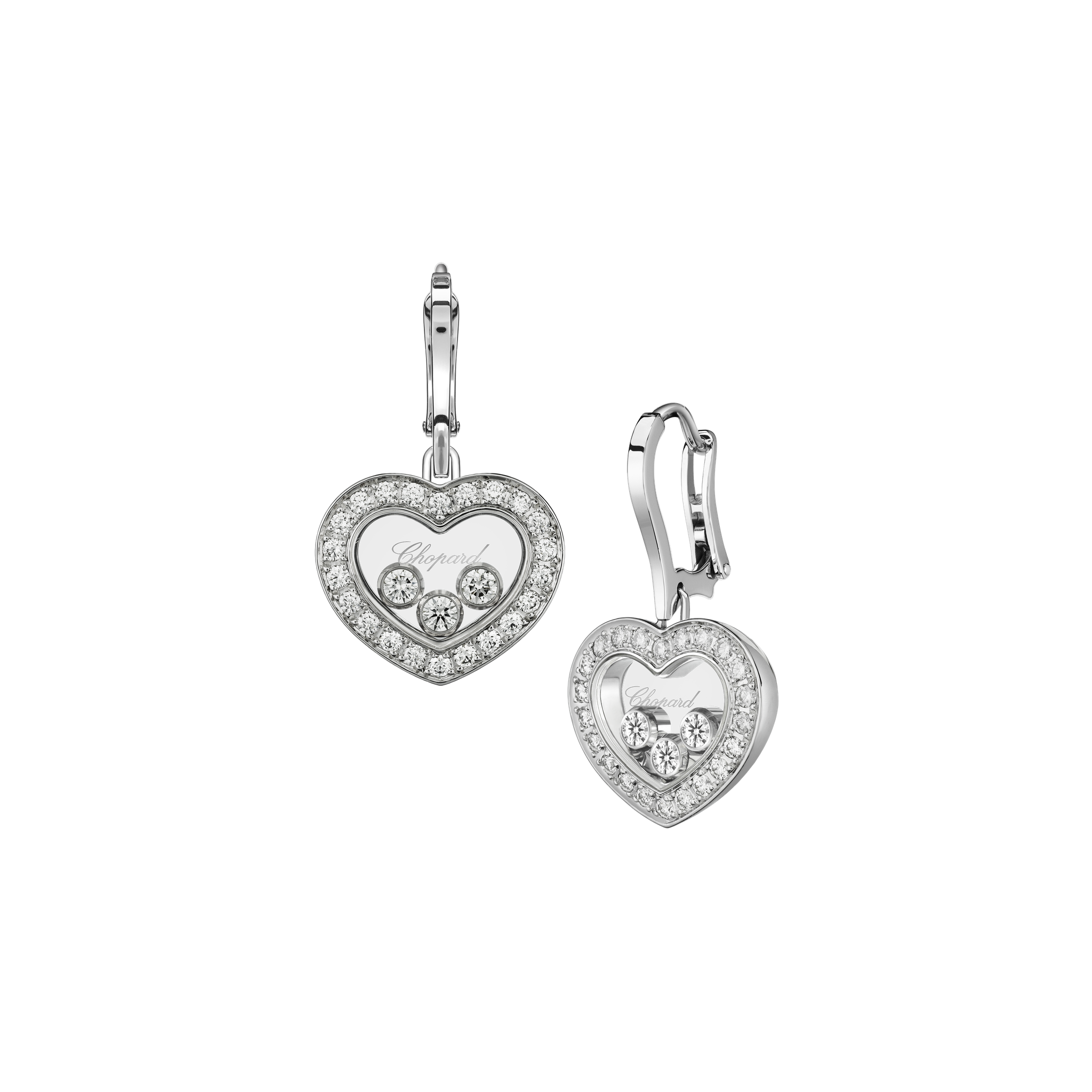 Náušnice Chopard Happy Diamonds Icon - 1