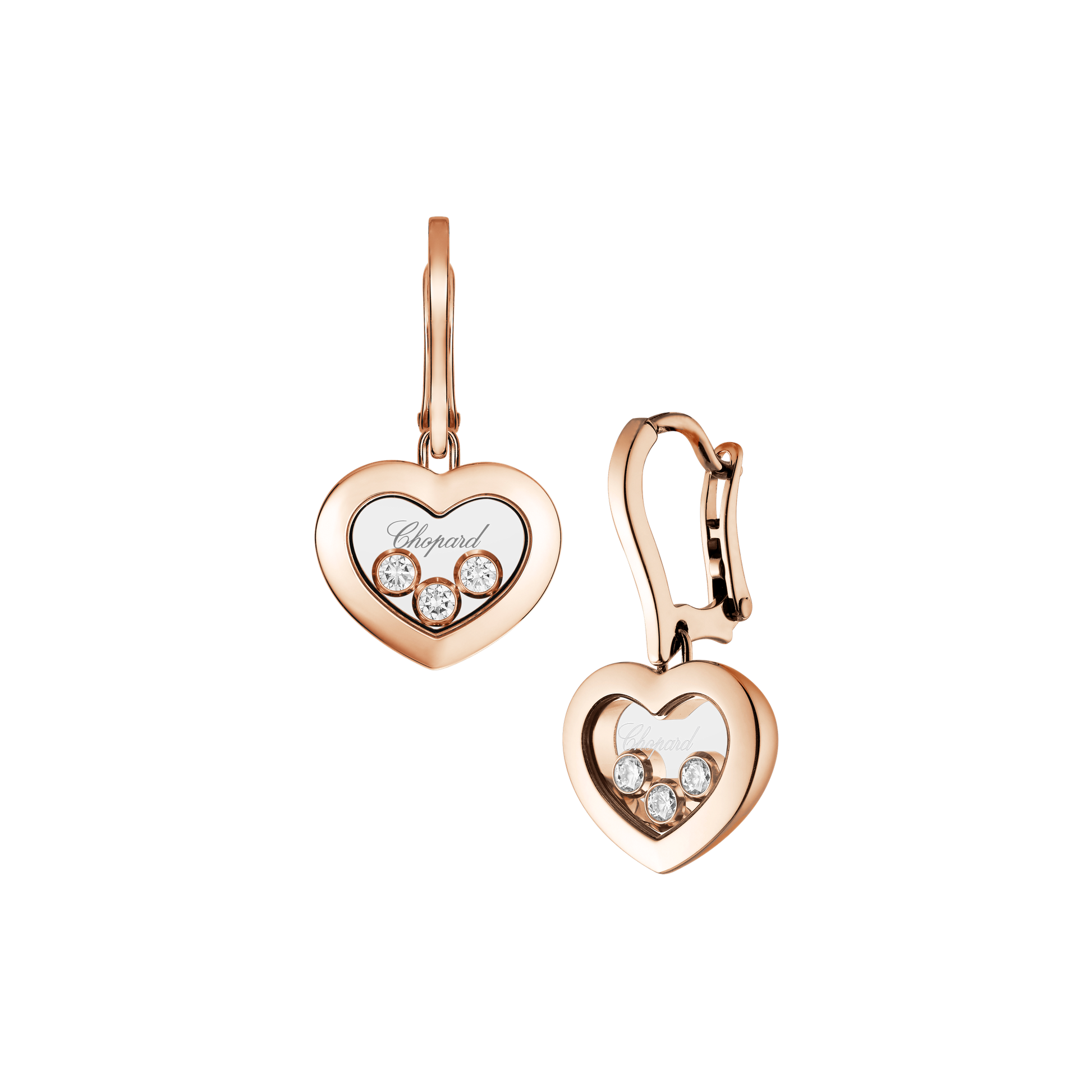 Náušnice Chopard Happy Diamonds Icon - 1