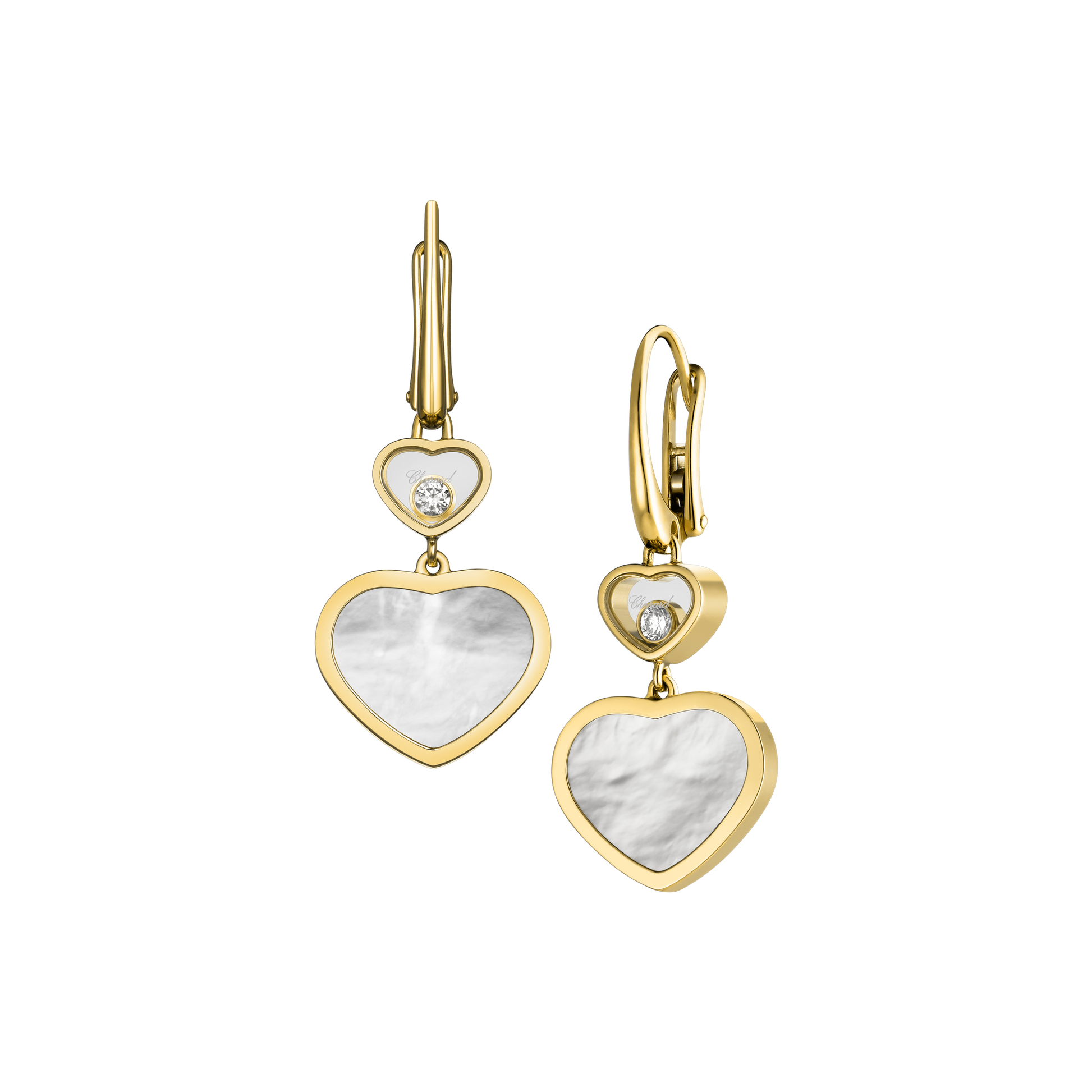 Náušnice Chopard Happy Hearts - 1