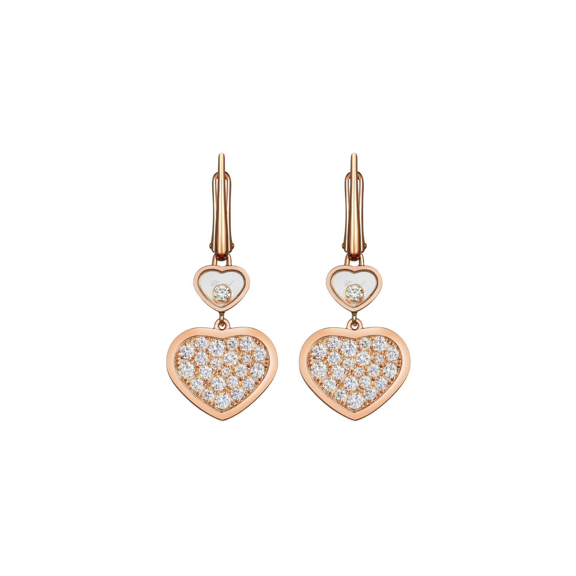 Náušnice Chopard Happy Hearts - 3