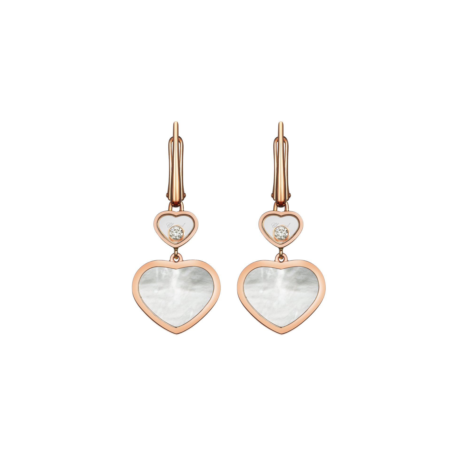 Náušnice Chopard Happy Hearts - 3