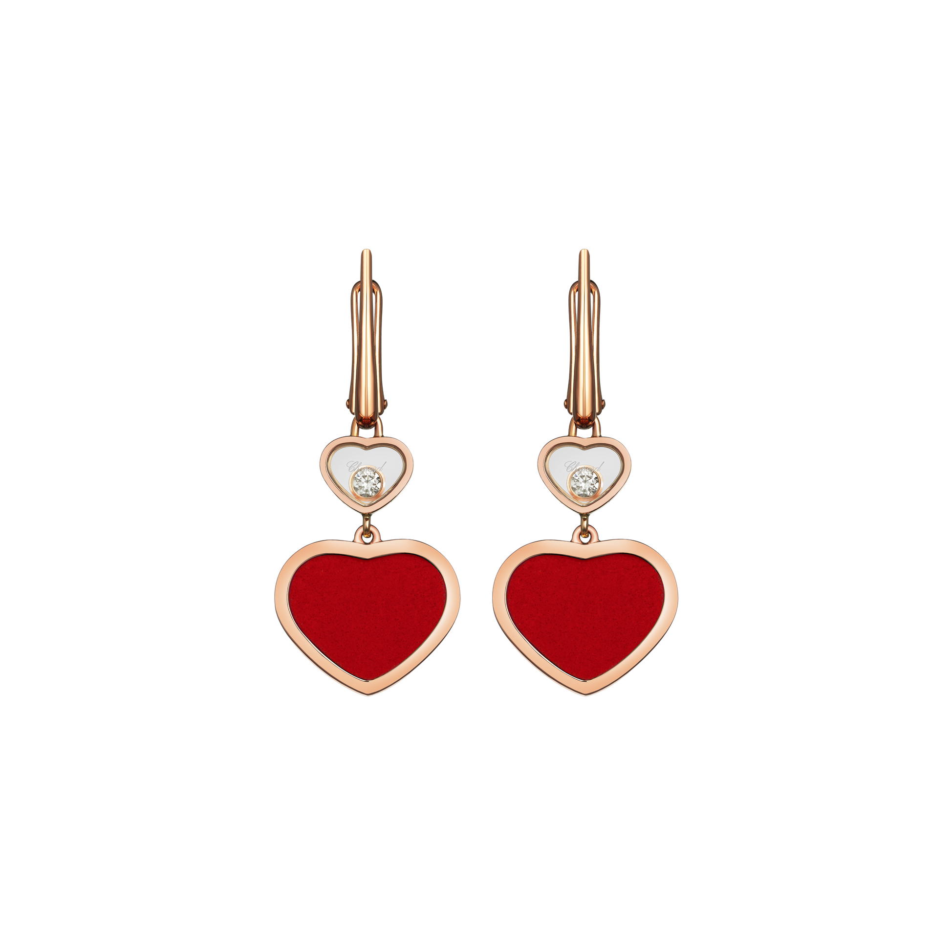 Náušnice Chopard Happy Hearts - 3