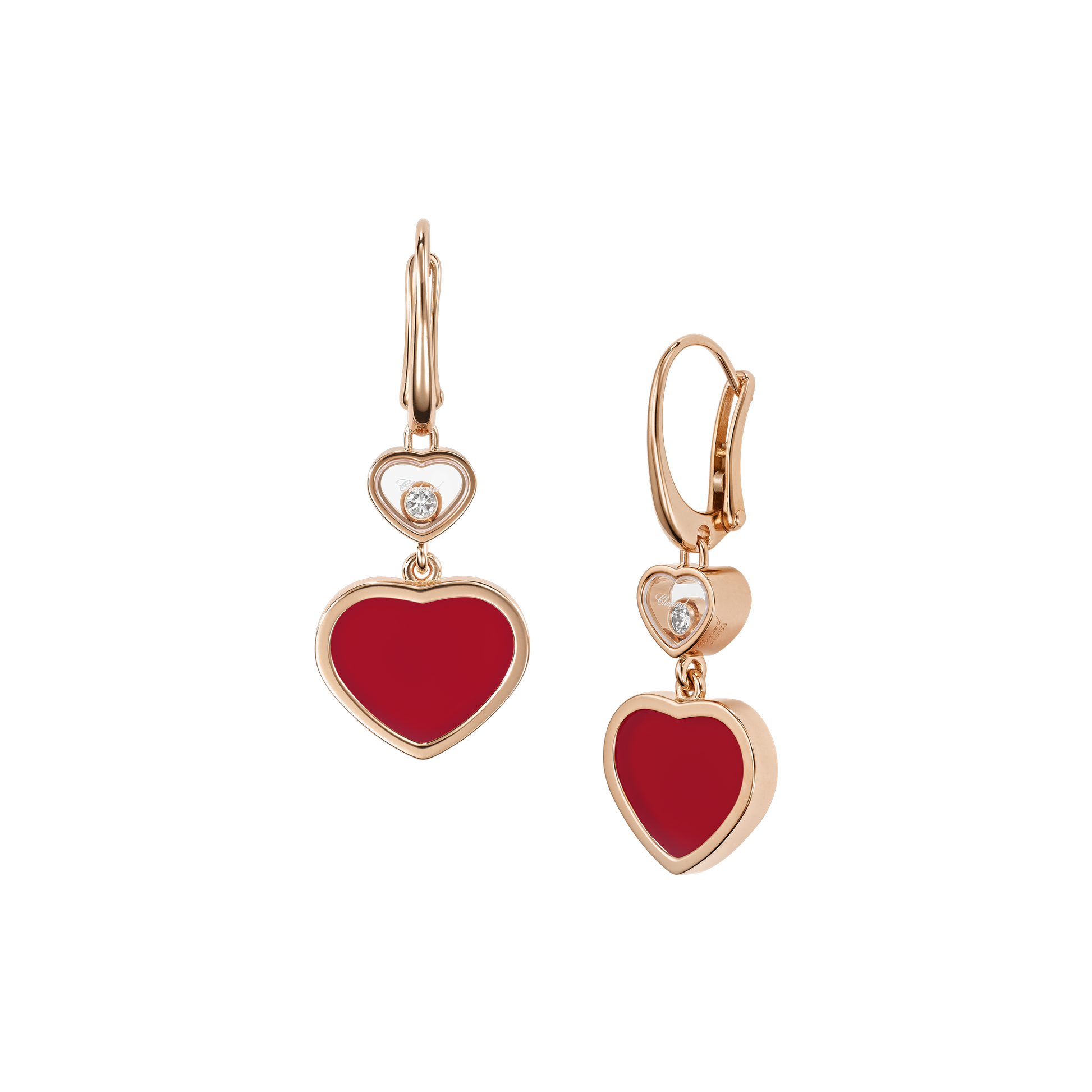 Náušnice Chopard Happy Hearts - 1