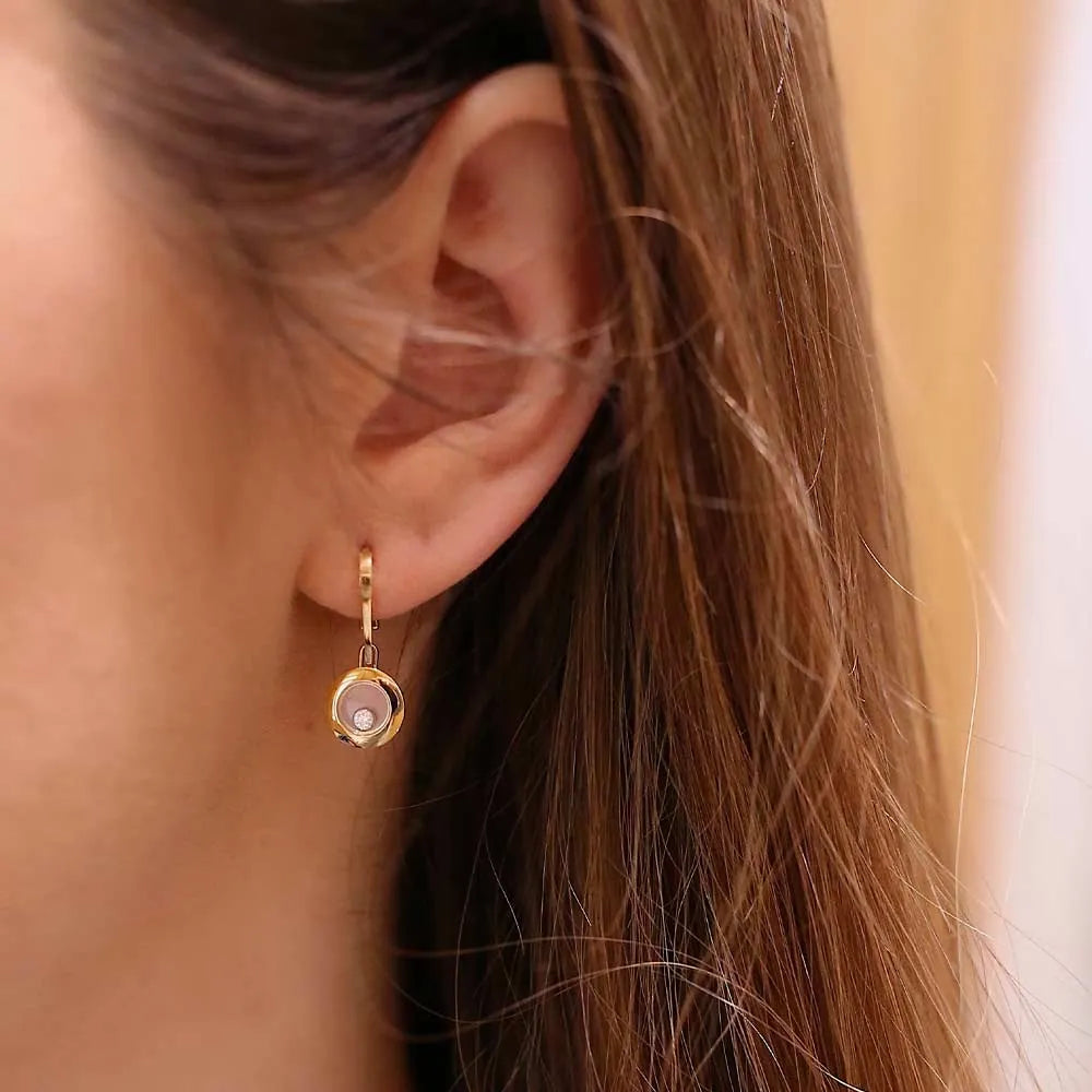 Náušnice Chopard Happy Diamonds Icons