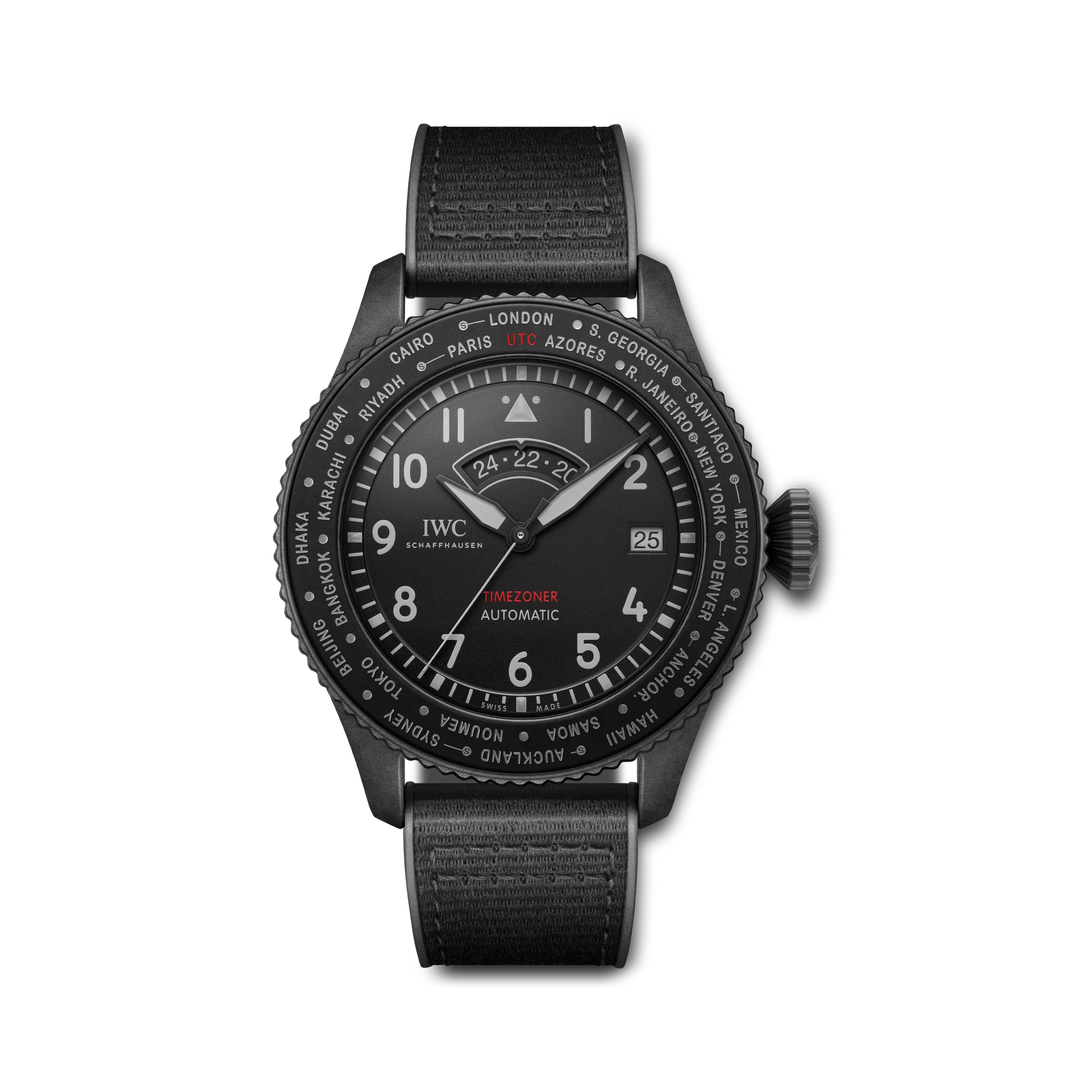 IWC Pilot's Watch Timezoner TOP GUN Ceratanium® - 1