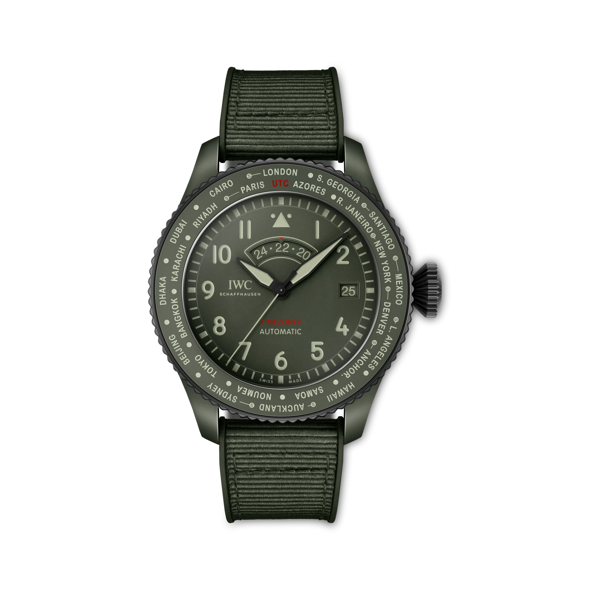 IWC Pilot’s Watch Timezoner TOP GUN Woodland - 1