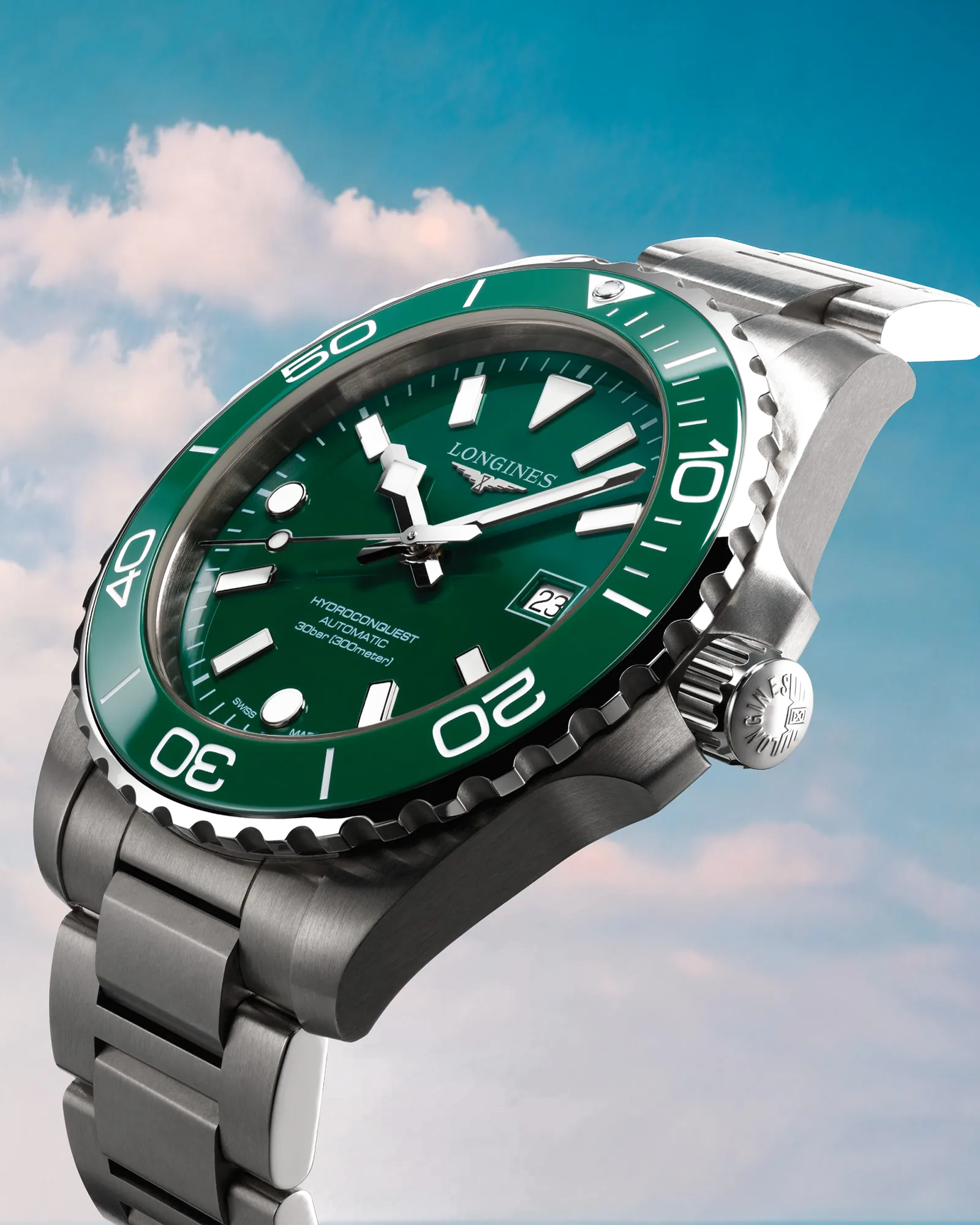 Longines HydroConquest Automatic 42 mm Green