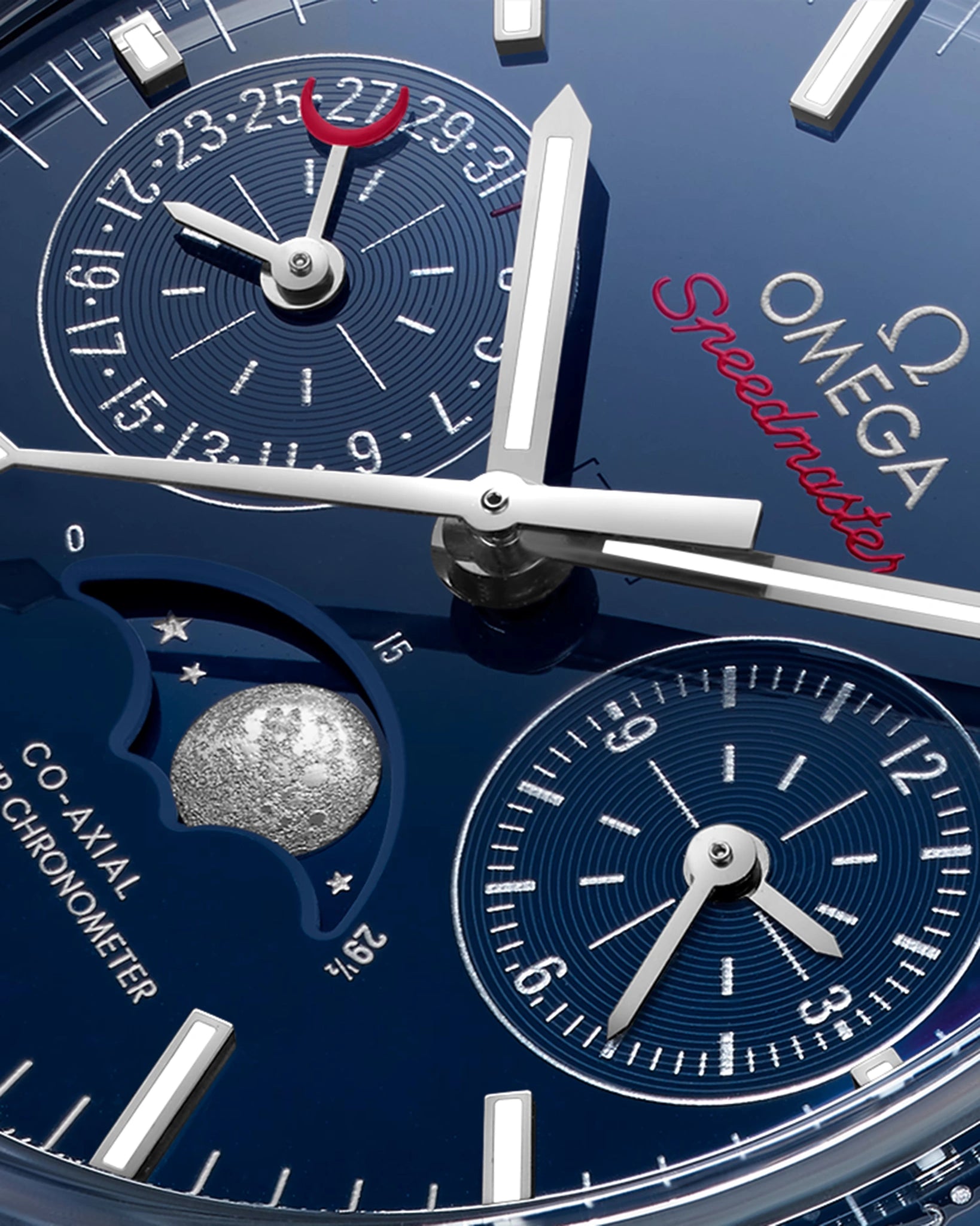 Omega Moonphase Co-Axial Master Chronometer Moonphase Chronograph 44.25 mm - 2